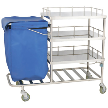 華瑞不銹鋼護(hù)理車 B432