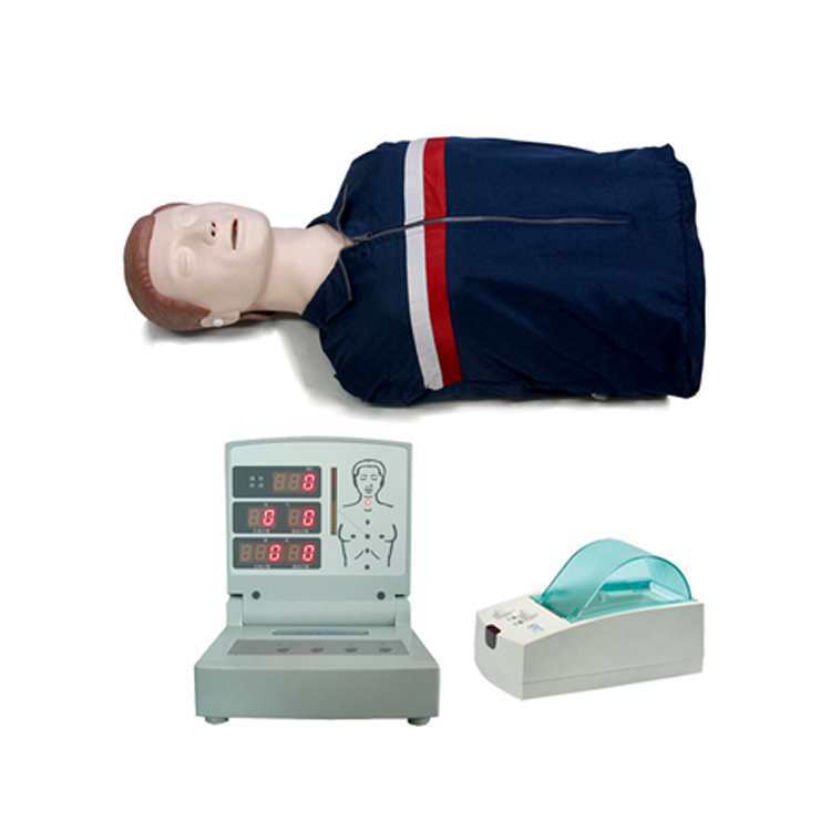  高級電腦半身心肺復蘇模擬人（語音、計數、考核打印） BIX-CPR260